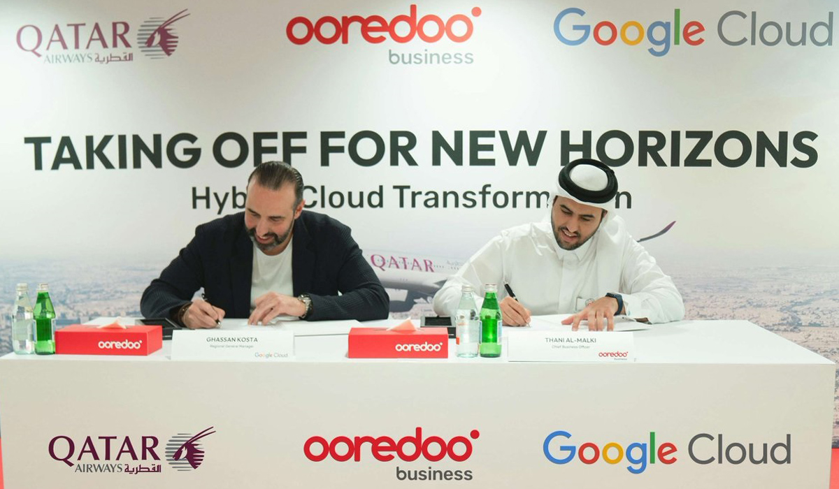Ooredoo Enhances Cloud Transformation of Qatar Airways on Google Cloud